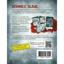 50 Clues: Escape Thriller - Sommeil Blanc Back