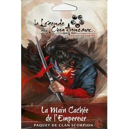 La Légende des Cinq Anneaux: Le Jeu de Cartes - La Main Cachée de l’Empereur Cover