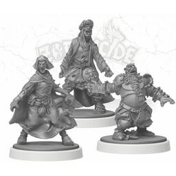 Zombicide: Black Plague - NPC-1 - Notorious Plagued Characters Figurines