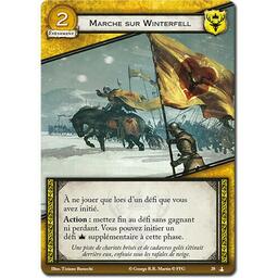 Le Trône de Fer: Le Jeu de Cartes - La Marche sur Winterfell Carte