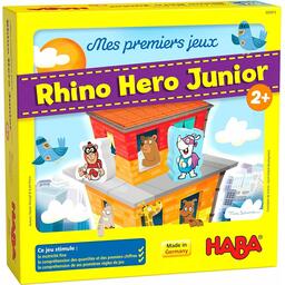Mes Premiers Jeux: Rhino Hero Junior Cover 3d