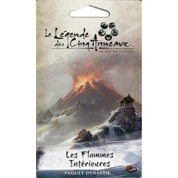 La Légende des Cinq Anneaux: Le Jeu de Cartes - Les Flammes Intérieures Cover