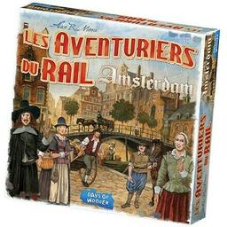 Les Aventuriers du Rail: Amsterdam Cover 3d