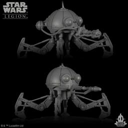 Star Wars: Légion - Droïde Araignée Nain DSD1 Figurine