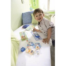 Fädelspiel: Polizei Enfant