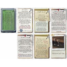 Pocket Détective: Meurtre à l'Université Cartes