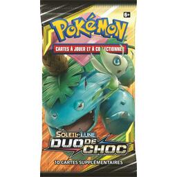 Pokémon Soleil et Lune: Duo de Choc - Booster Cover