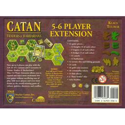 Catan: Traders & Barbarians – 5-6 Player Back