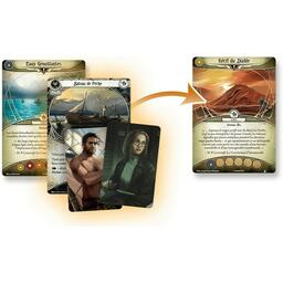 Horreur à Arkham: Le Jeu de Cartes - Le Récif du Diable Cartes