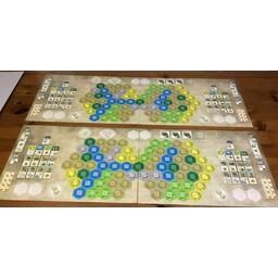 Les Châteaux de Bourgogne: Extension 9 - Le Jeu d'Équipe Plateau