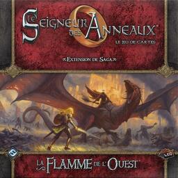 Le Seigneur des Anneaux: Le Jeu de Cartes - La Flamme de l'Ouest Cover