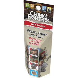 Chunky Fighters: Jack Rocher Cover Transparent