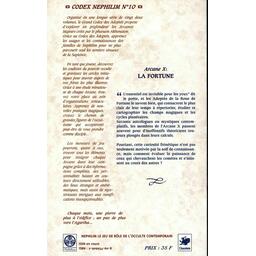 Nephilim: Arcane Majeur 10 - La Fortune Back