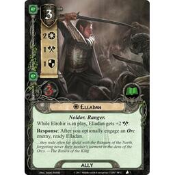 Le Seigneur des Anneaux: Le Jeu de Cartes - La Montagne de Feu Carte