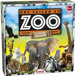 Une Saison au Zoo: Le Jeu du Soigneur Cover 3d