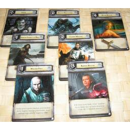 Le Trône de Fer: Le Jeu de Plateau - Une Danse avec les Dragons Cartes