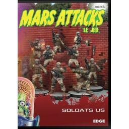 Mars Attacks: Le Jeu - Soldats US Cover