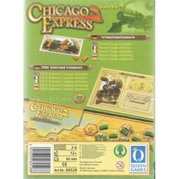 Chicago Express: Narrow Gauge & Erie Railroad Company Back
