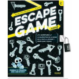 Escape Game: Junior - 3 Aventures (La Malédiction de la Momie / Qui a Volé la Joconde ? / Piégés dans l'Espace) Cover 3d