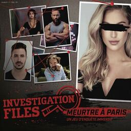 Investigation Files: Meurtre à Paris Cover