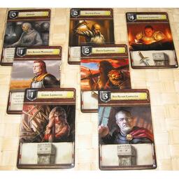 Le Trône de Fer: Le Jeu de Plateau - Une Danse avec les Dragons Cartes