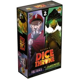 Dice Throne: Saison 2 - Tacticien vs Chasseresse Cover 3d