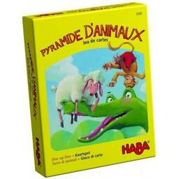 Pyramide d’Animaux: Jeu de Cartes Cover 3d