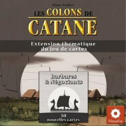 Les Colons de Catane: Jeu de Cartes - Barbares & Négociants Cover