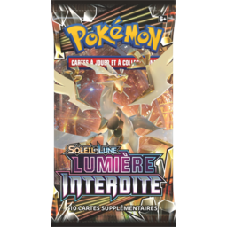 Pokémon Soleil et Lune: Lumière Interdite - Booster Cover Transparent