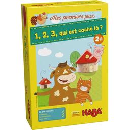 Mes Premiers Jeux: 1, 2, 3, Qui est Caché là ? Cover 3d