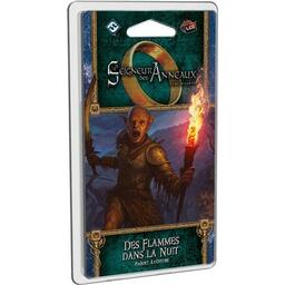 Le Seigneur des Anneaux: Le Jeu de Cartes - Des Flammes dans la Nuit Cover 3d