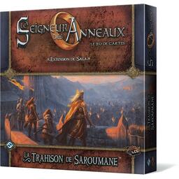 Le Seigneur des Anneaux: Le Jeu de Cartes - La Trahison de Saroumane Cover 3d