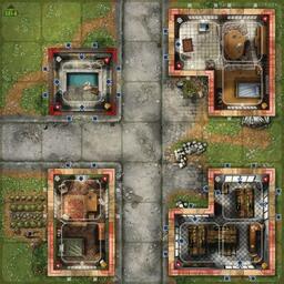 Heroes of Normandie: Carentan Tuiles