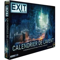 EXIT: Le Jeu - Calendrier de l'Avant - La Mystérieuse Grotte de Glace Cover 3d