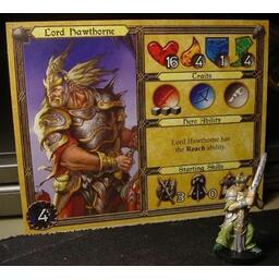 Descent: Voyages Dans les Ténèbres - Le Puits des Ténèbres Personnage