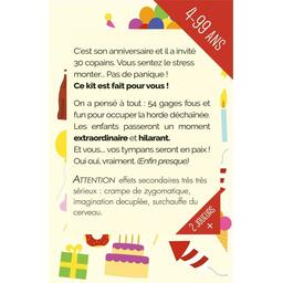 Parent Épuisé: Kit de Survie - Anniversaire Back