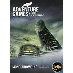 Adventure Games: Monochrome Inc. Cover