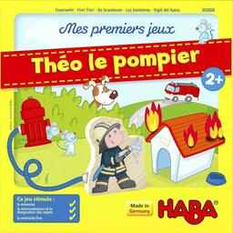 Mes Premiers Jeux: Théo le Pompier Cover