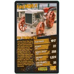 Top Trumps: Tracteurs Carte