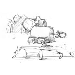 Twin Tin Bots Artwork