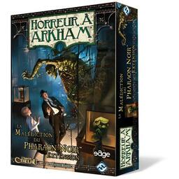 Horreur à Arkham: La Malédiction du Pharaon Noir Cover 3d