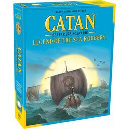 Catan: Seafarers Scenario - Legend of the Sea Robbers Cover 3d