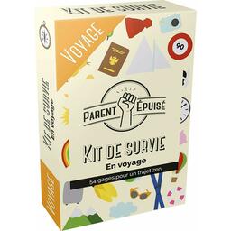 Parent Épuisé: Kit de Survie - En Voyage Cover 3d