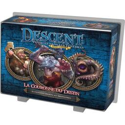 Descent: Voyages Dans les Ténèbres (Seconde Édition) - La Couronne du Destin Cover 3d