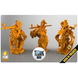 Titan Race Figurines