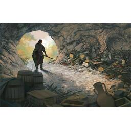 Le Seigneur des Anneaux: Le Jeu de Cartes - La Traversée des Landes d'Etten Artwork