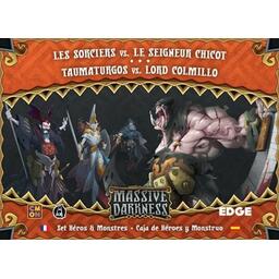 Massive Darkness: Set Héros & Monstres - Les Sorciers vs. Le Seigneur Chicot Cover