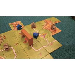 Carcassonne: Extension 8 - Bazars, Ponts et Forteresses Zoom