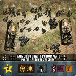 Heroes of Normandie: The Tactical Card Game Carte