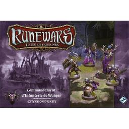 Runewars: Le Jeu de Figurines - Commandement d’Infanterie de Waiqar Cover